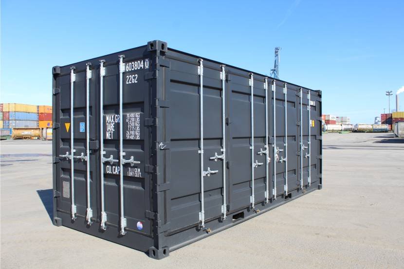20ft High Cube Container – Hazardous Waste Container, Side opening (9ft 6′ high), Side opening (9ft 6′ high)