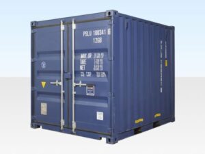10Ft X 8Ft Shipping Container (One trip) – Blue