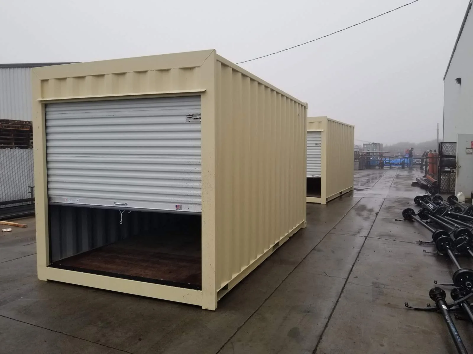 16Ft Storage Container With Roll-Up Door - Image 2