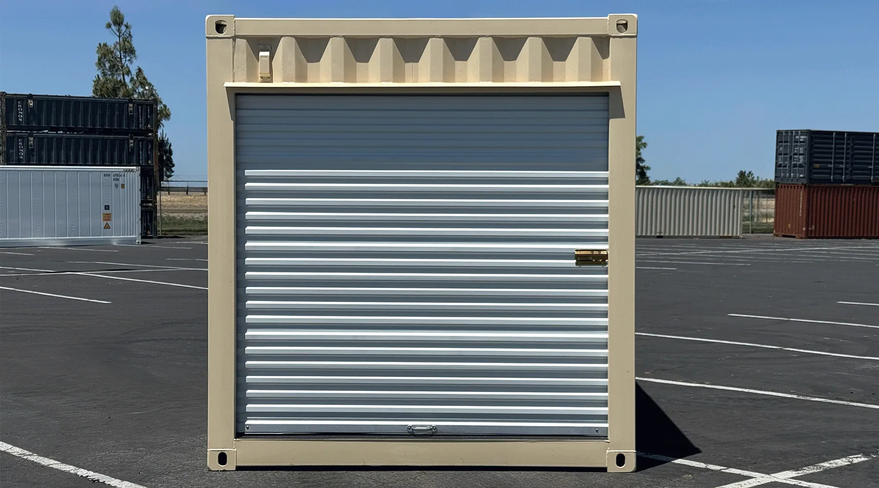 16Ft Storage Container With Roll-Up Door - Image 5
