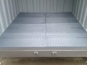 20Ft X 8Ft Open Mesh Floor Bunded Store