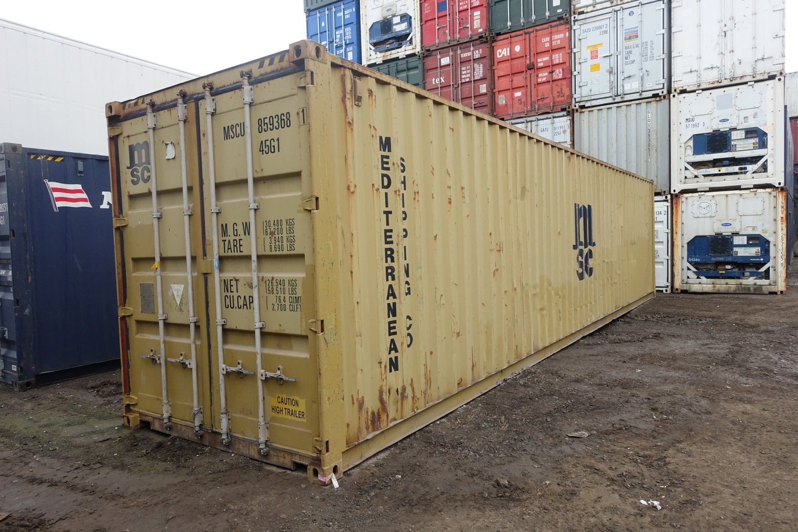 40 Ft Hc Used Shipping Container High Cube - Image 3