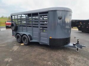 2023 BCI Stock Trailer 6’X16′ Eco Series Bumper Pull