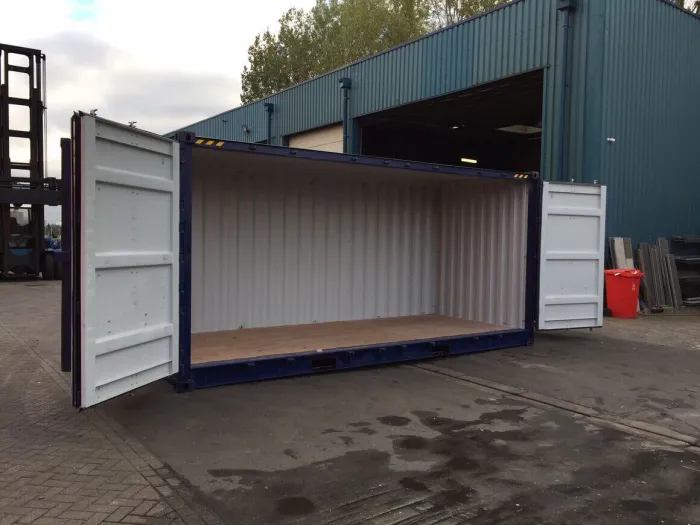 20ft Long Openside Containers 8’6′ H and 9’6″ H