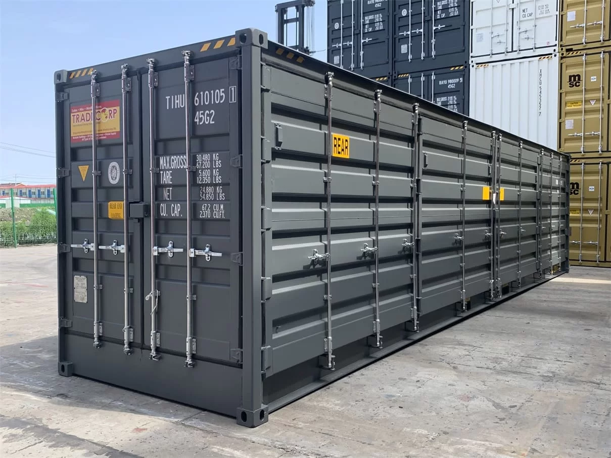 40ft High Cube (9′ 6″ high) Full Side Access Container - Image 5