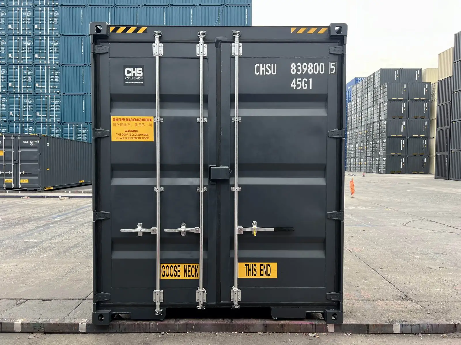 40ft High Cube (9′ 6″ high) Full Side Access Container - Image 3