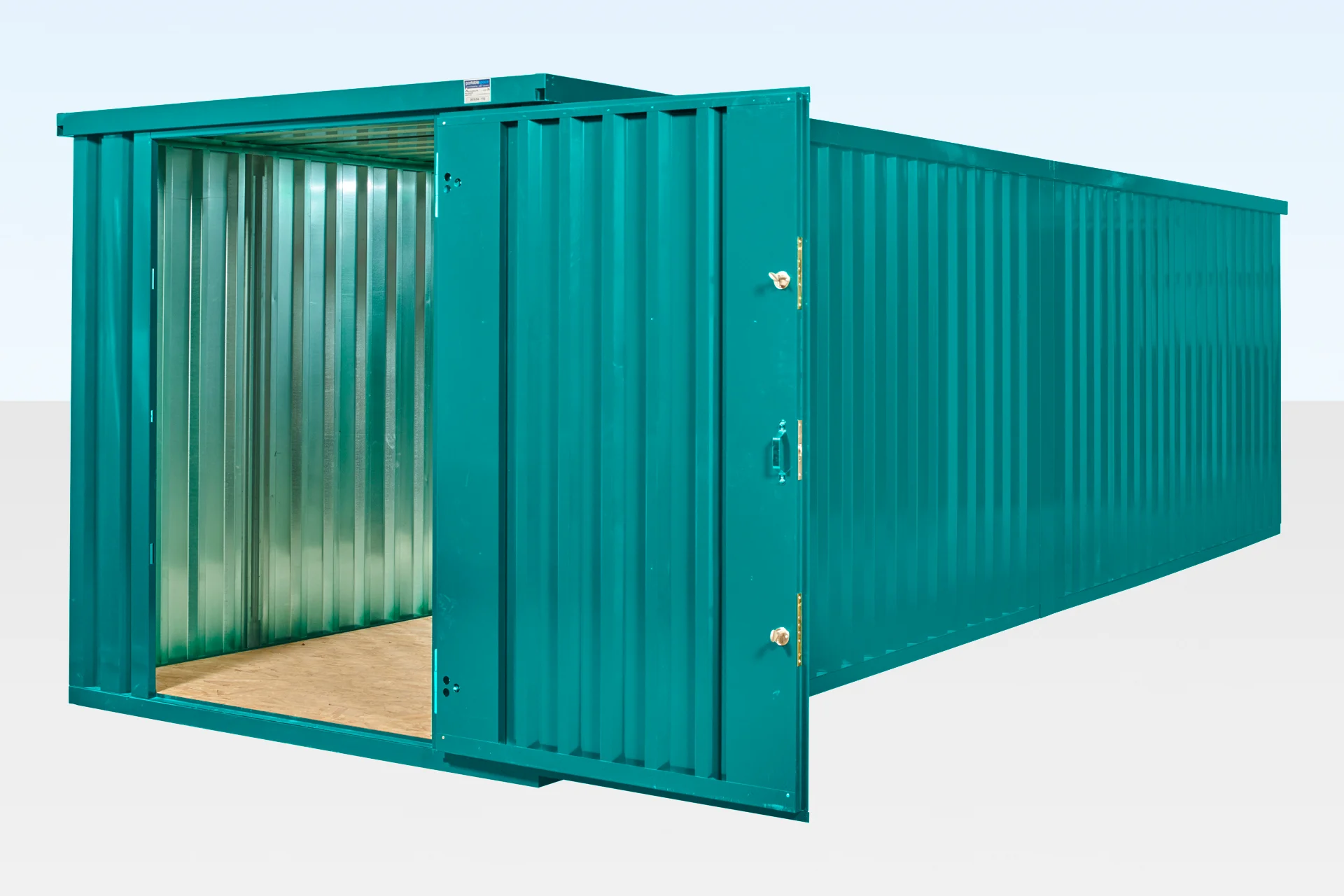8M X 2.1M End Linked Flat Packed Container Bundle (Powder Coated) - Image 4