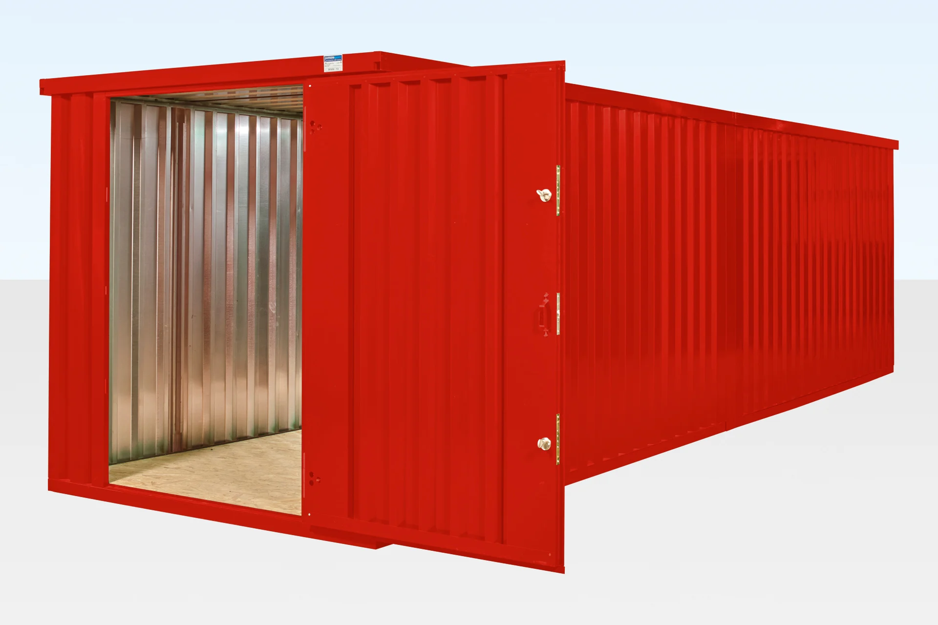 8M X 2.1M End Linked Flat Packed Container Bundle (Powder Coated) - Image 3