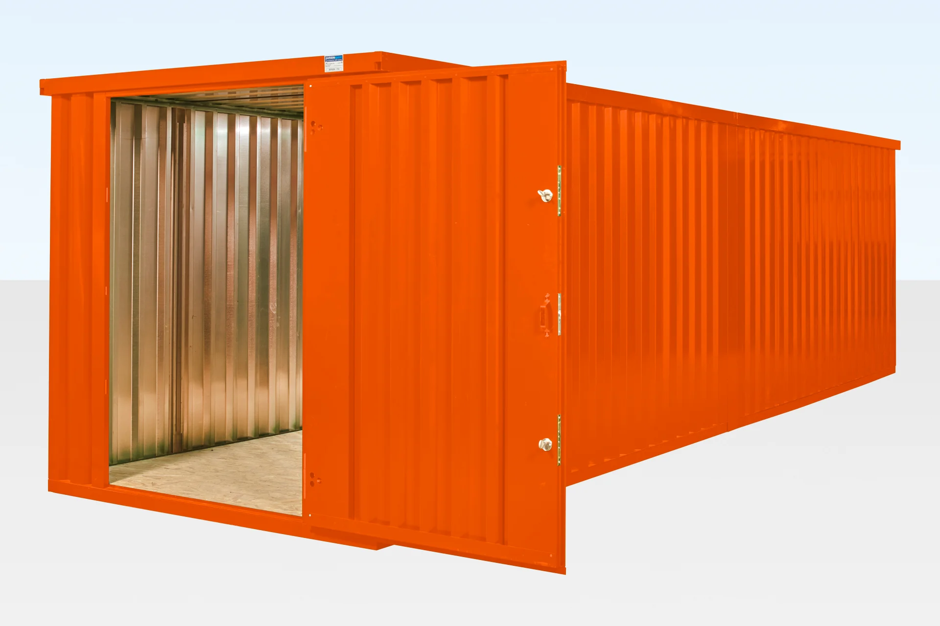 8M X 2.1M End Linked Flat Packed Container Bundle (Powder Coated) - Image 2