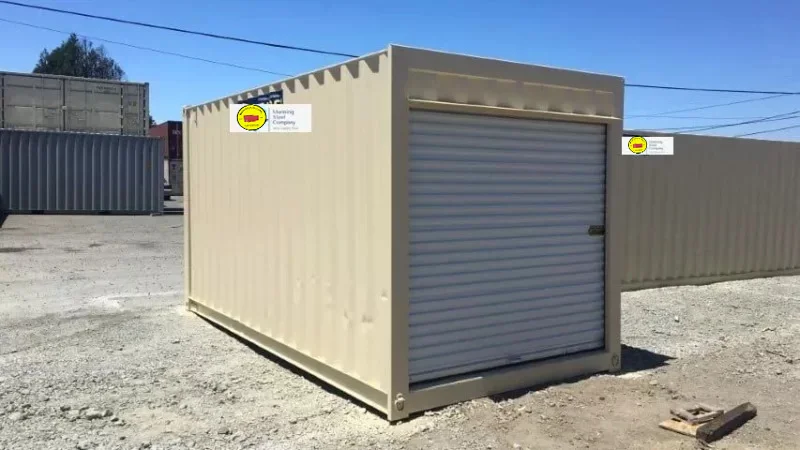 16Ft Storage Container With Roll-Up Door - Image 3