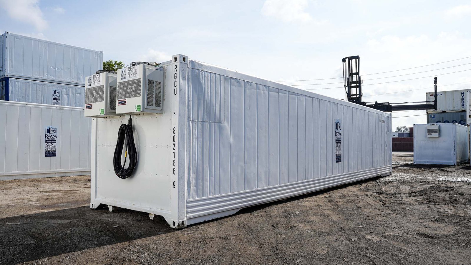 40FT Deep Freezer With Generator -76°F TO 30°F (460V/230V 3P)