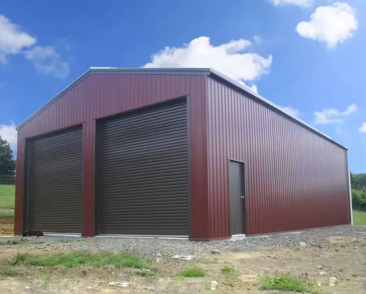 Container Prefabricated Metal barn-shed-garage