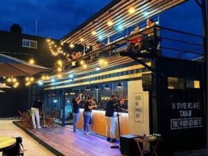 Steel Container Bar-Restuarant